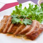 豚トロ肉のグリル