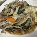 お食事 樹 - レバニラ炒め
