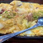 気軽な大衆居酒屋あじ平 - 漬け物ステーキ明太入り