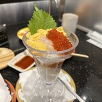 回転寿司 旬花 - すしパフェ