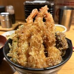 天丼専門 銀座いつき - ■大海老天丼¥2,000