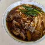 中華そば 坂本 - 一口目はイマイチで、徐々に良くなってくる!