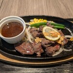 パチョ - 牛ハラミのカットステーキ