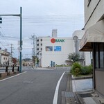 中華そば 坂本 - 南から撮影