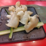 立喰 さくら寿司 - つぶ貝ひも