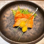 厨 花膳 - キンキの塩ふり焼き