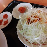 幸楽苑 - トッピング3種