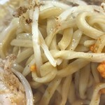 ラーメン鷹の目 - 麺