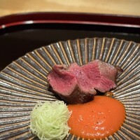 翠 岡﨑 - ヘレ肉　パレルモソース