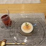 日比谷 蟹みつ - 林檎スープとシナモンジェラート