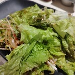 Jukusei Niku Senmon Ten Yopu no O Buta Shio Yaki Kichijoji Ten - 沙拉（可以無限續加）