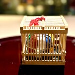 蓬左茶寮 - 可愛い籠の中身は？