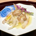 蓬左茶寮 - トラフグの造り