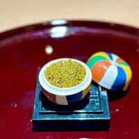 蓬左茶寮 - 湯葉豆腐とオシェトラキャビア