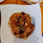 ランテルナ - 溺れタコと揚げ茄子のトマトソース