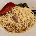 伊東中華そば - 和え玉投入後