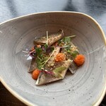 324802260 - 炙りカマスと舞茸