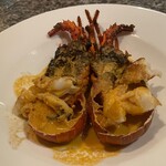 六角堂 - 伊勢海老の太白胡麻油焼き