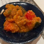 六角堂 - 白身魚と魚介の太白胡麻油焼きのソース