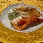 六角堂 - 白身魚と魚介の太白胡麻油焼き