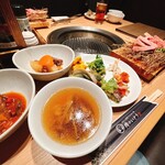 仙台たんしゃぶ焼肉のいとう - ビュッフェたちいろいろ