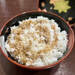 うなぎ料理 あつみ - おかわりご飯一杯無料
