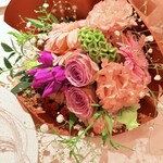 ミクニナゴヤ - いただいたお花✨薔薇が良い香り