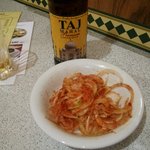 バーワルチー - マハラジャビールと玉葱のアチャール・平成２６年１１月１０日