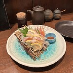 能登美 - のどぐろ炙り霜降りお造り