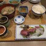 どんぶり居酒屋 喜水丸 - 刺身定食