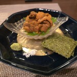 創彩和房ふじた - 愛媛産赤うに(八幡浜らしい)