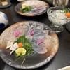 泳ぎとらふぐ活蟹料理 あじ平 - 