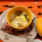 くずしよしよし - 甘鯛の蒸したスープ