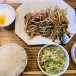 火鍋 小肥羊 - レバニラ炒め定食