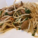 火鍋 小肥羊 - レバニラ炒め