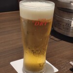 焼肉 ちぇじゅ - アサヒスーパードライ