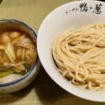 らーめん 鴨&葱 - 鴨汁つけそば