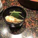 一八寿し - 海老の吸い物