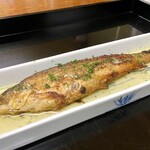 よし町 - ■子持ち鮎油煮焼き・丸十レモン煮 みょうが甘酢漬け