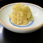 よし町 - 香の物（キャベツ）