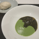 わさ - 鮑、肝ソース