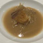 わさ - ふかひれ、豚のげんこつの白湯