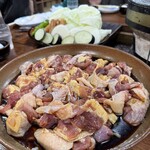 高千穂 鶏の炭火焼き - 