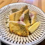 酒彩料理 茂正 - 鯵フライ