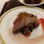 苗場プリンスホテル - ライブキッチンのローストビーフ