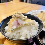 酒彩料理 茂正 - 鯵フライ