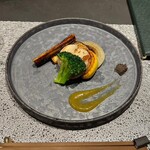 鉄板焼 漆 - 【彩野菜の鉄板焼】