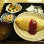 あほだら亭 - 土曜日限定メニューオムライス550円