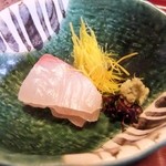 雑司が谷 寛 - シマアジのお造り