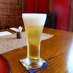 雑司が谷 寛 - 生ビール　８００円